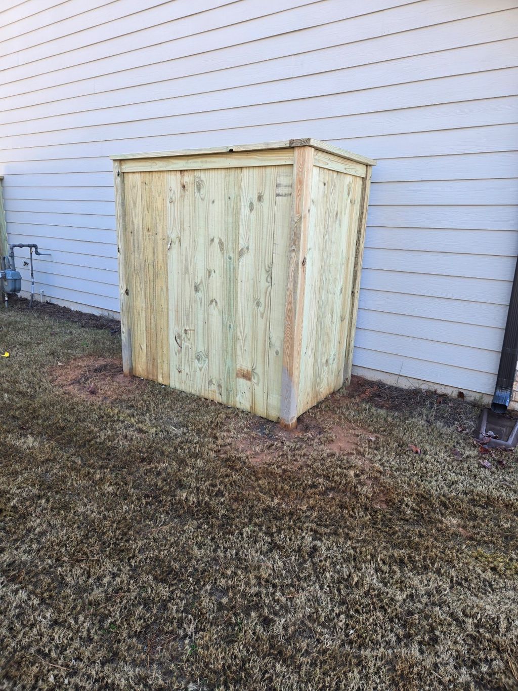 Framing — Custom exterior equipment enclosure